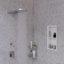 Mélangeur de douche carré à pression équilibrée-20524752