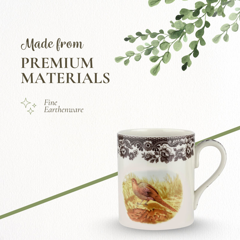 Spode Woodland Am.Wildlife Mug 16 Oz Pheasant