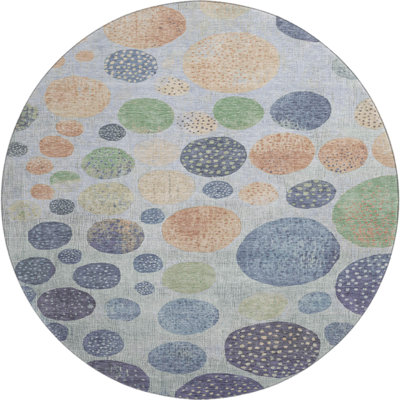 Premium Machine Washable Jakiyra AMF1899 Geometric Rug