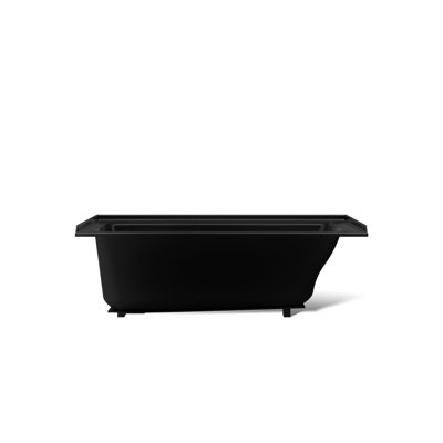 Archer Alcove Bath with Bask Heated Surface, Tile Flange and Right-Hand Drain