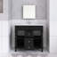 Meuble-lavabo 36 po avec lavabo supérieur et 2 portes à fermeture douce-253231577