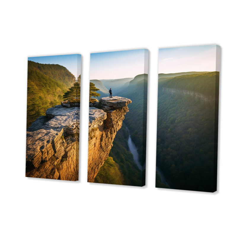3 pièces Arkansas Whitaker Point I, H 32 po x l 48 po x P 1 po