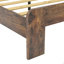 Structure de lit plateforme en bois avec tête de lit à DEL avec rangement et 2 ports USB, silencieux, aucun sommier nécessaire et outil d'assemblage facile, grand rangement sous le lit-53432091-53432088