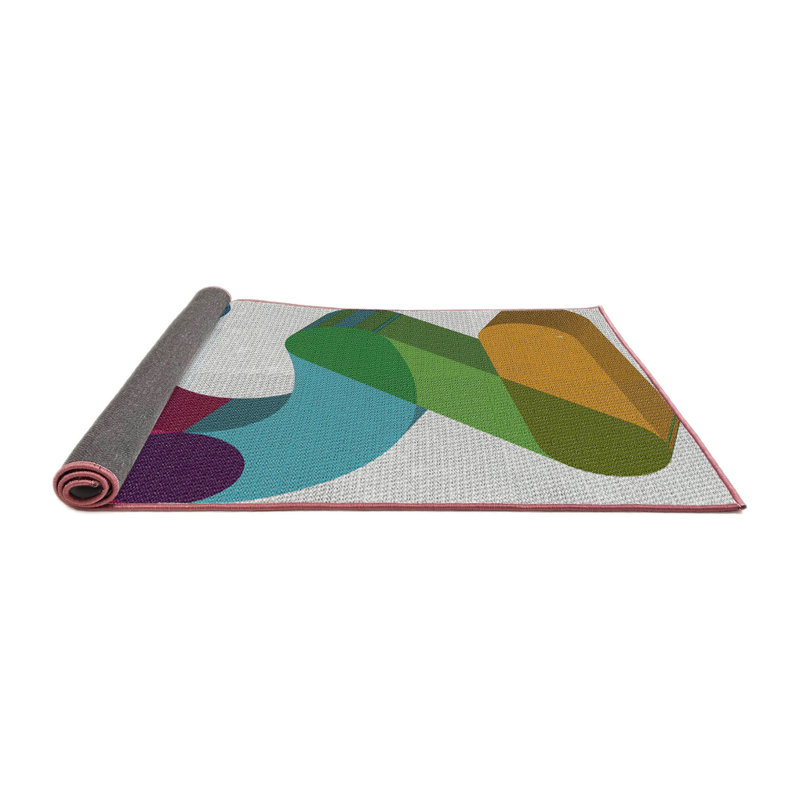 Tapis en laine, Carré 5 pi