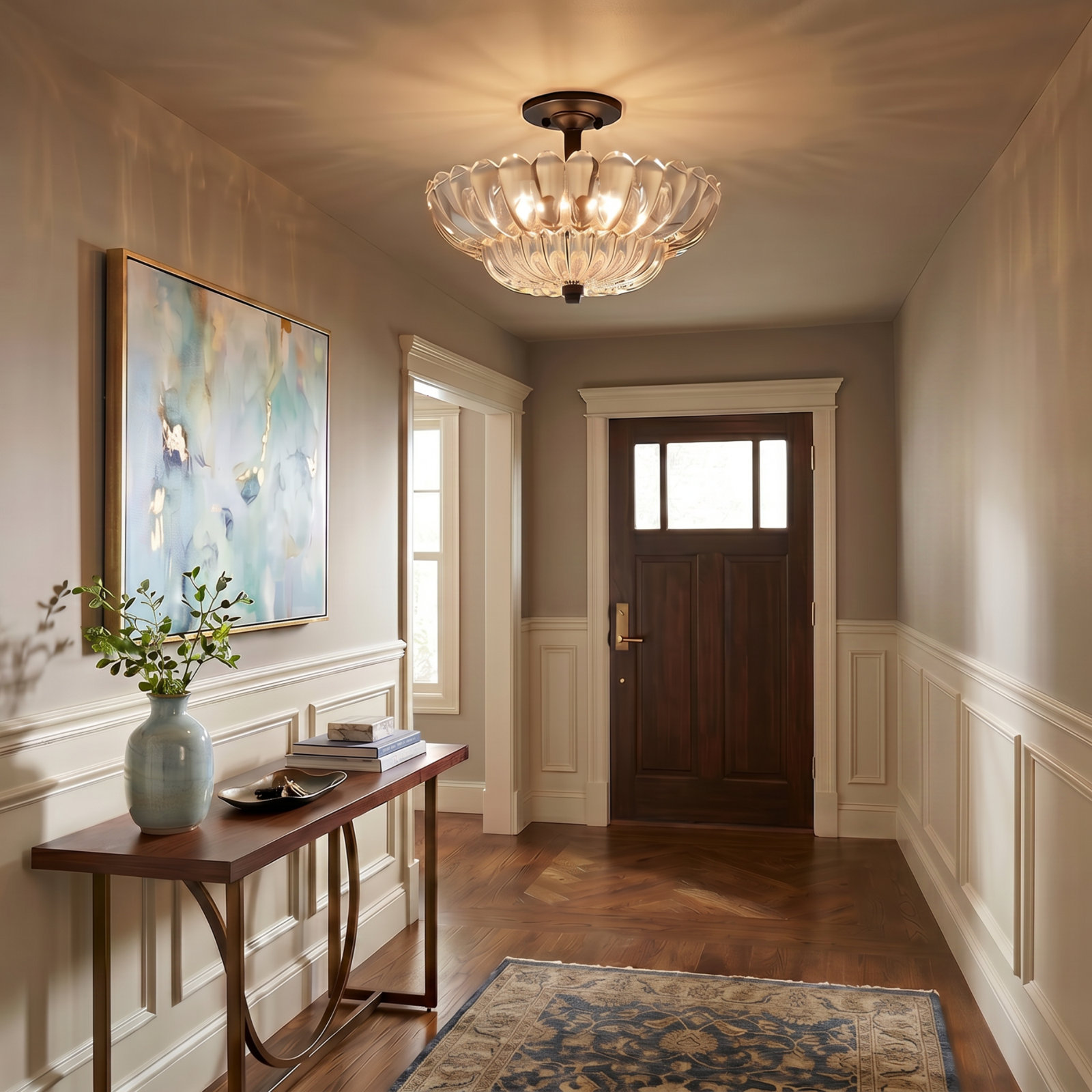 Libbie 4-Light Semi Flush Mount