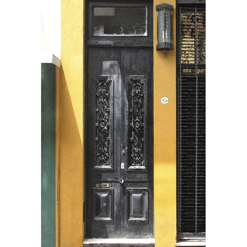 Doors Abroad II by Golie Miamee - Print on Canvas, 46cm H x 30cm W, Wrapped Canvas
