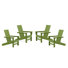 Chaise Adirondack en PEHD toutes saisons Ratcliff