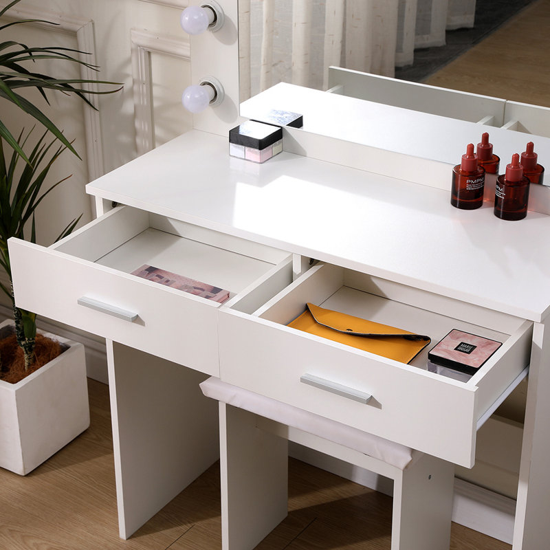 Oreta Dressing Table with Mirror