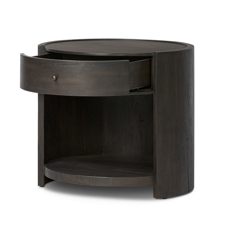 Arboles Bode Nightstand-Smoked Black