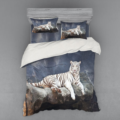 Tiger Eclectic Duvet Cover