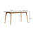 Howardwick Oak Solid Wood Dining Table-829814558