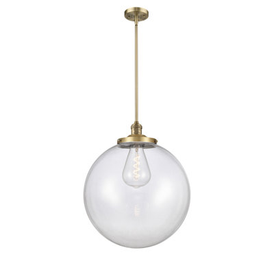 Luminaire suspendu simple à 1 lumière Frederick