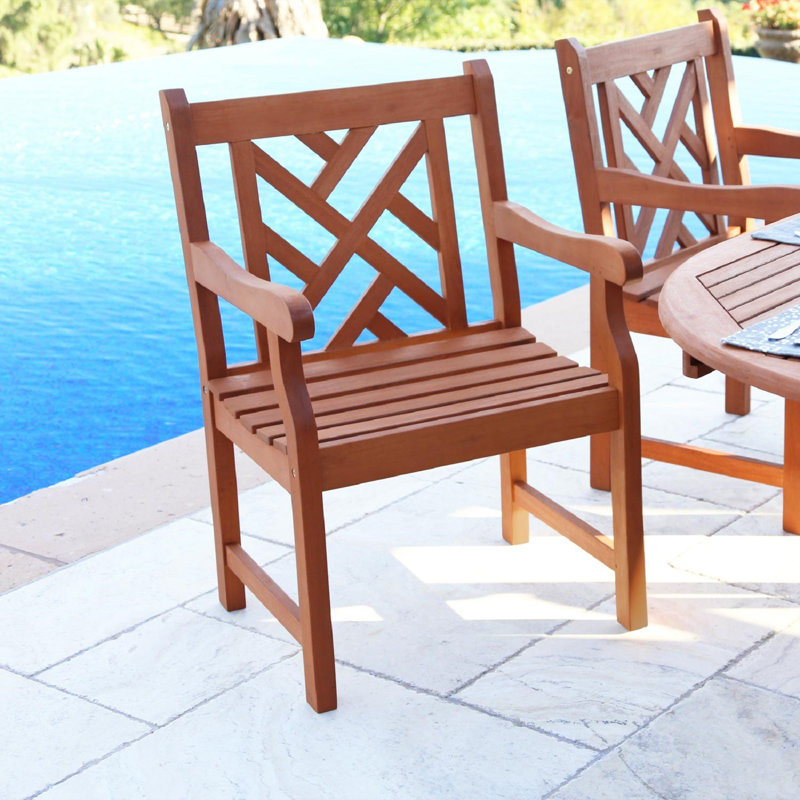 Outdoor Lounge Chair, Brown