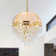 1 6 - Light Iron Empire Chandelier
