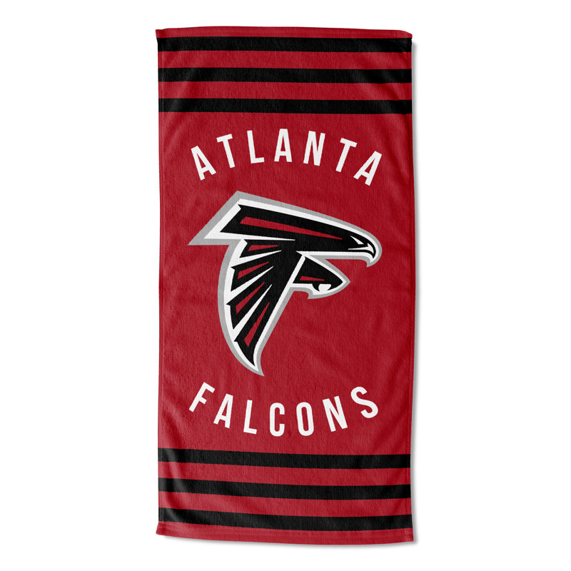 Cotton Blend Lightweight Beach Towel, Atlanta Falcons