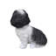 Shih Tzu Harmony: élégante figurine en polyrésine-97678190