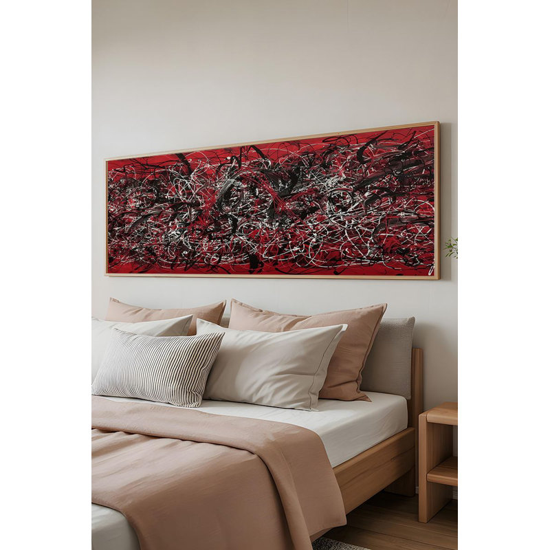 Superbe peinture décorative en panneau de fibres à densité moyenne, 12,9 po x 27,6 po | Cadre 100% bois massif (épaisseur: 0,8 pouce) | Impression numérique de haute qualité sur panneau de fibres à densité moyenne à 100% (épaisseur: 0,1 pouce) | Art mural parfait pour la décoration de la maison et du bureau