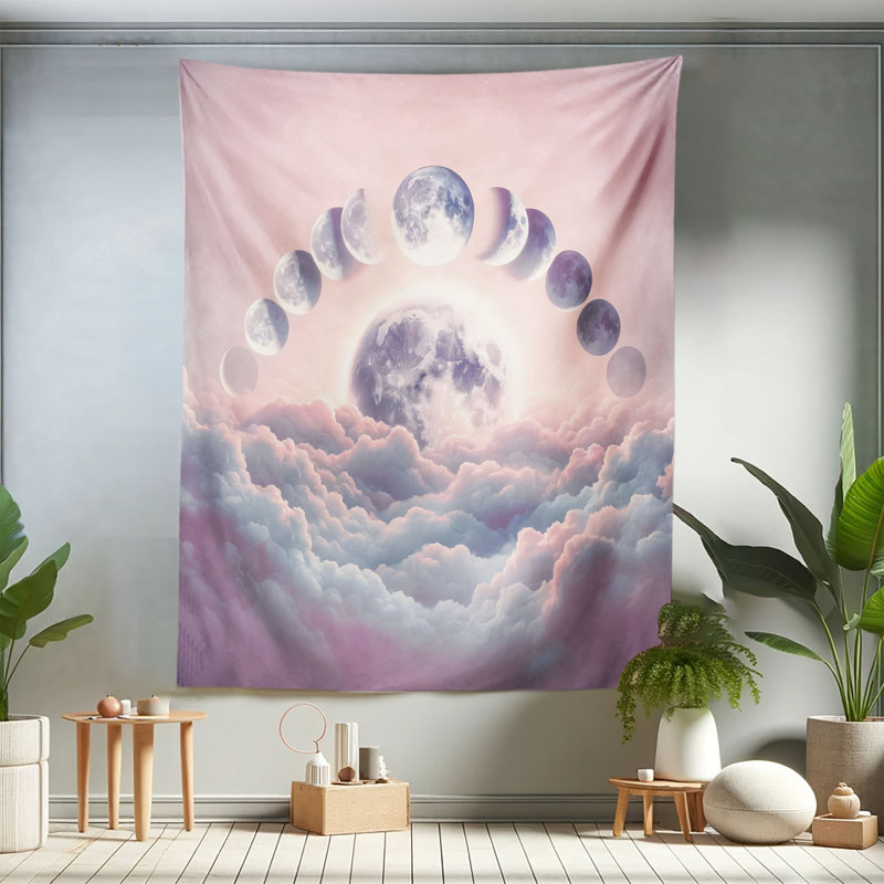 Tapisserie en microfibre, H 88 po x l 68 po