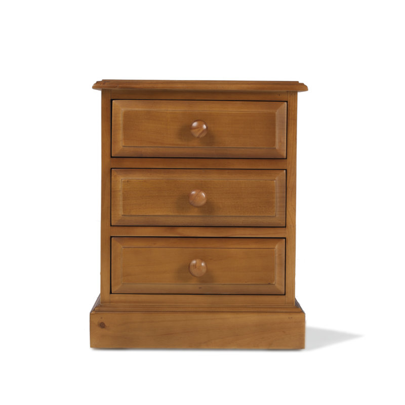 Hendon 45cm W Solid Wood Bedside Table