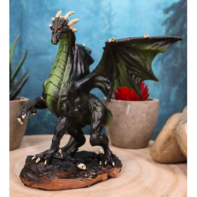 Figurine de dragon minuit céleste Decklyn Ebros