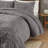 Full/Queen Ruched Fur Down Alternative Comforter Set-119922126-119922127