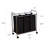 Rolling Triple Laundry Sorter-186940867