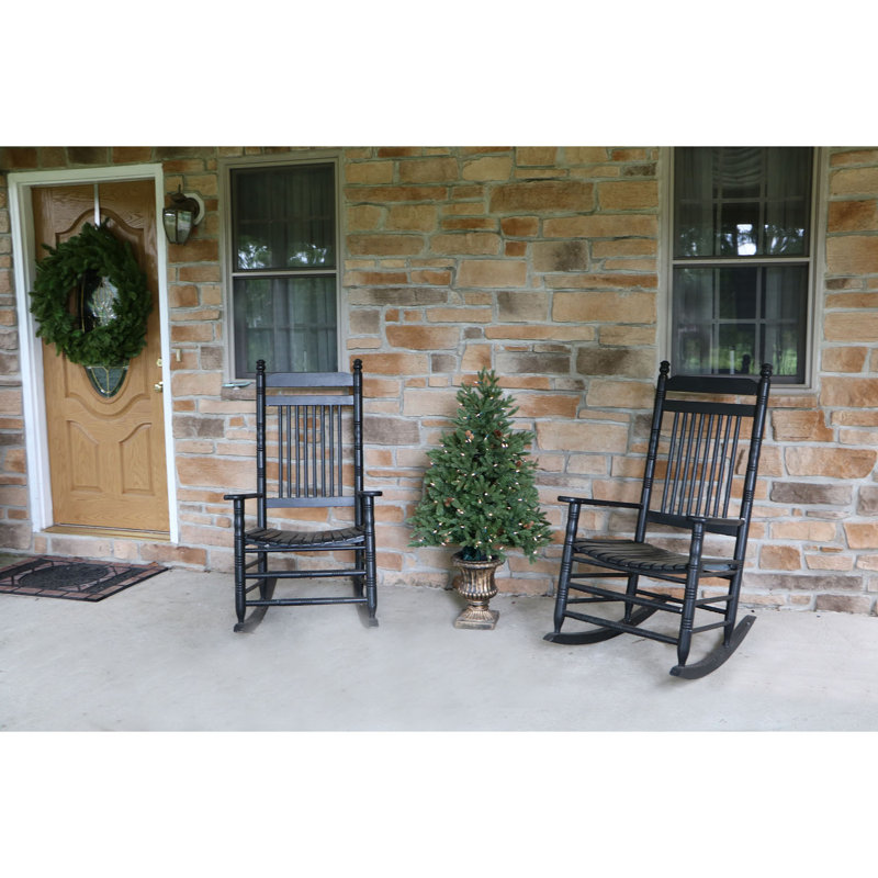 48'' Noble Fir Potted Christmas Tree with Multi-Color LED Lights