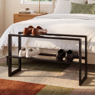 Yamazaki Home 2-Tier Adjustable Shoe Rack