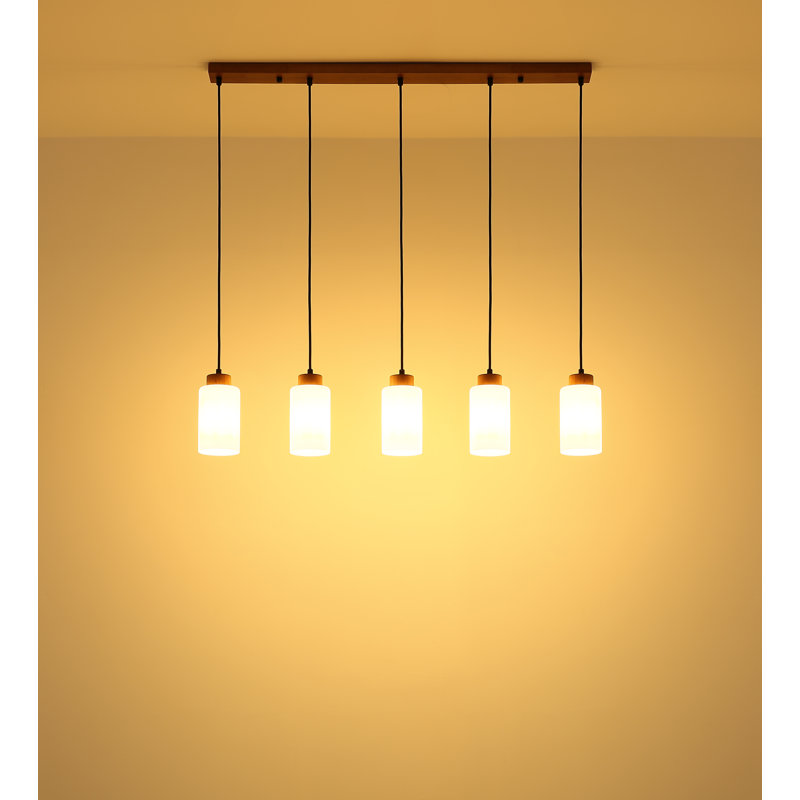 5 - Light Bronze Geometric Pendant