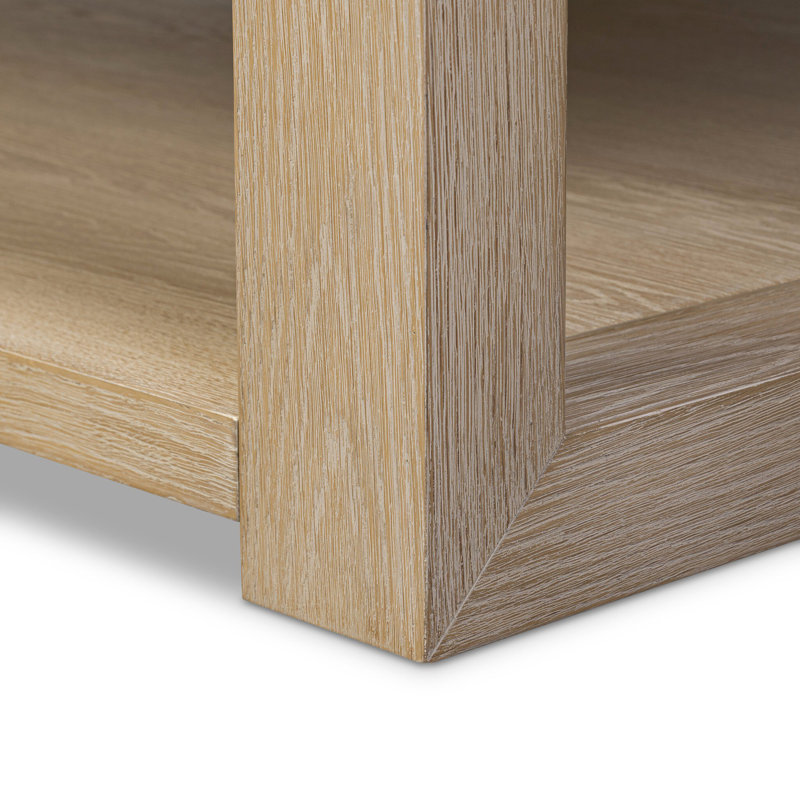 Thomas Coffee Table, Bleached Oak