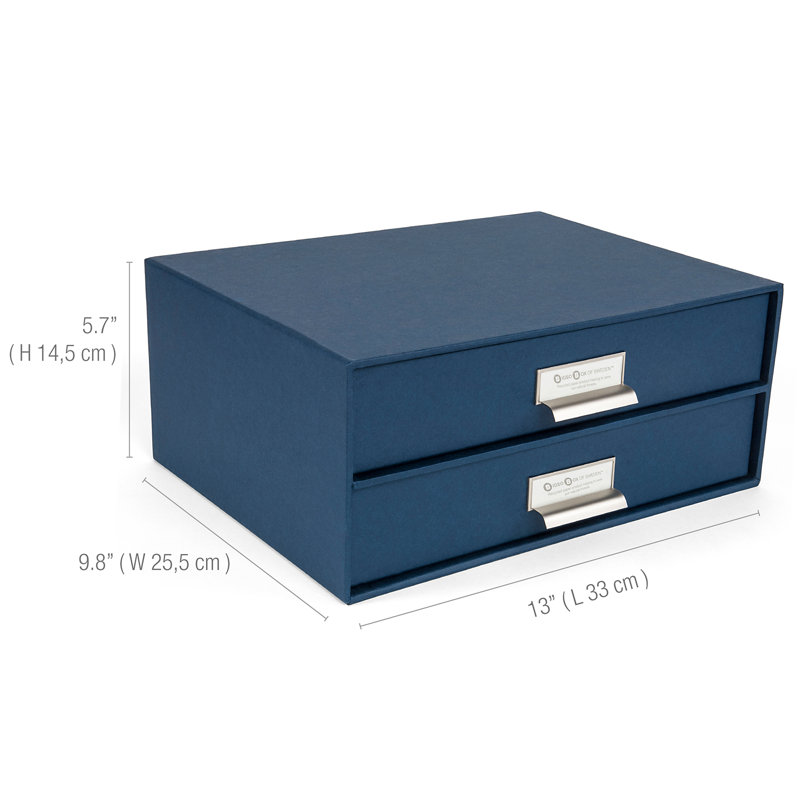 Boîte à documents Bigso Birger, Marine