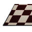 Tapis rouge à carreaux lavable à la machine-194357479