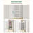 Bathroom Storage Cabinet, Small Corner Floor Cabinet with Door and Shelves, Narrow Toilet Paper Cabinet, Bathroom Organizer with Adjustable Shelf, for Small Spaces-1594569200-1597958512