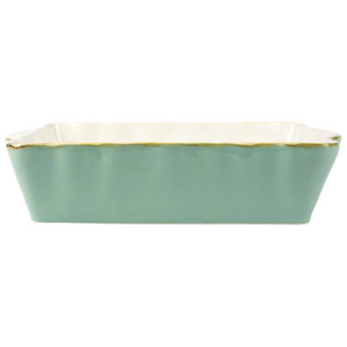 Stone Rectangular Baker With Tray