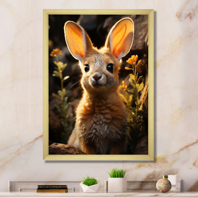 " Cute Kangaroo Portrait I "