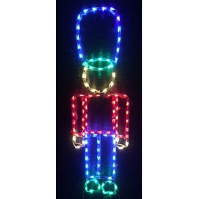 Small Toy Soldier Christmas Holiday Lighted Display