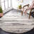 Fontana Shag 800 Performance Striped Rug-2072065929