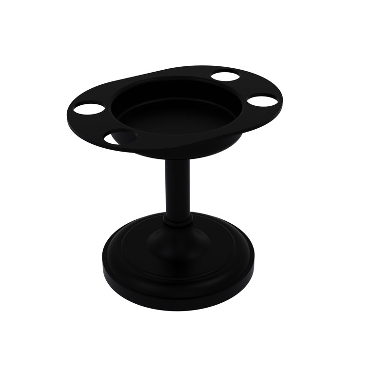 Porte-brosse à dents & culbuteur Gober, Noir mat