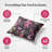 Rectangular Floral Pillow Cover & Insert 14x20 – Decorative Accent Cushion for Christmas Home Décor Gift