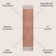 Alda Modern Minimalist Mingled Solid Salmon/Cream Indoor/Outdoor Rug