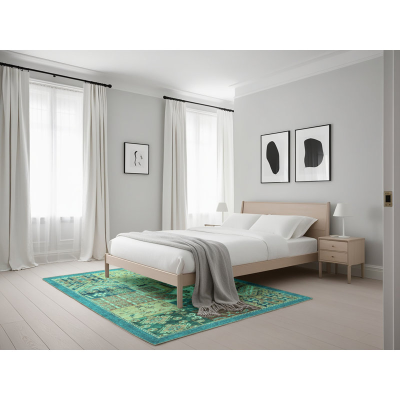 Patchwork Indoor Rug, Rectangle 5' x 7'