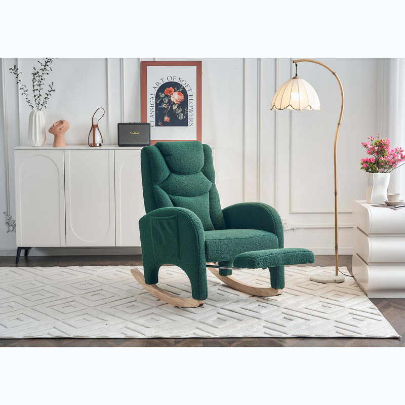 Chaises berçantes, Vert