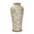 Tuscan Ceramic Floral Scroll Urn Vase