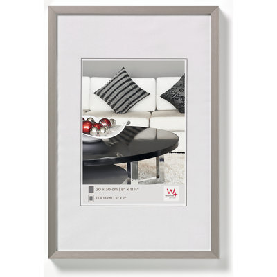 Metal Picture Frame with Mat