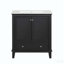 Ensemble de meuble-lavabo simple 30 po avec plateau en céramique DemiSire