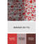 Tapis rouge/gris à motifs Hyuk-308917143