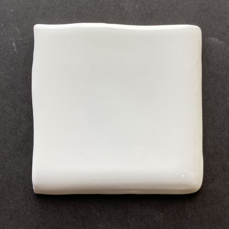 Carreau de céramique de coin 3 po x 3 po Guastavino, Blanc arctique