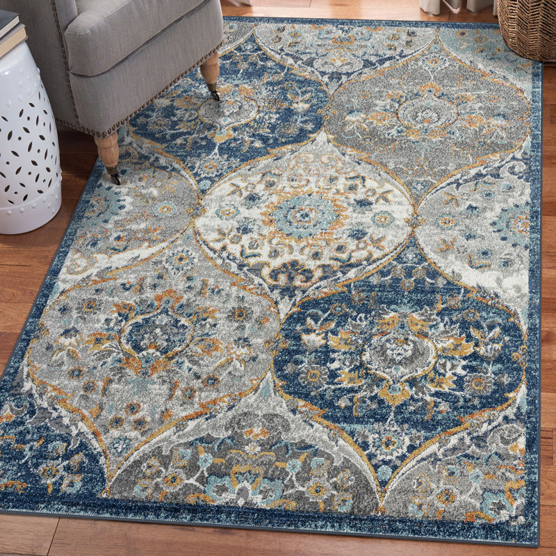 Tapis bohémien Iser, Rectangle 5 pi 2 po x 7 pi 2 po