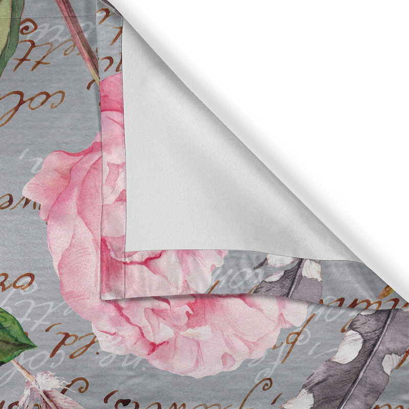Semi Sheer Curtain Pair