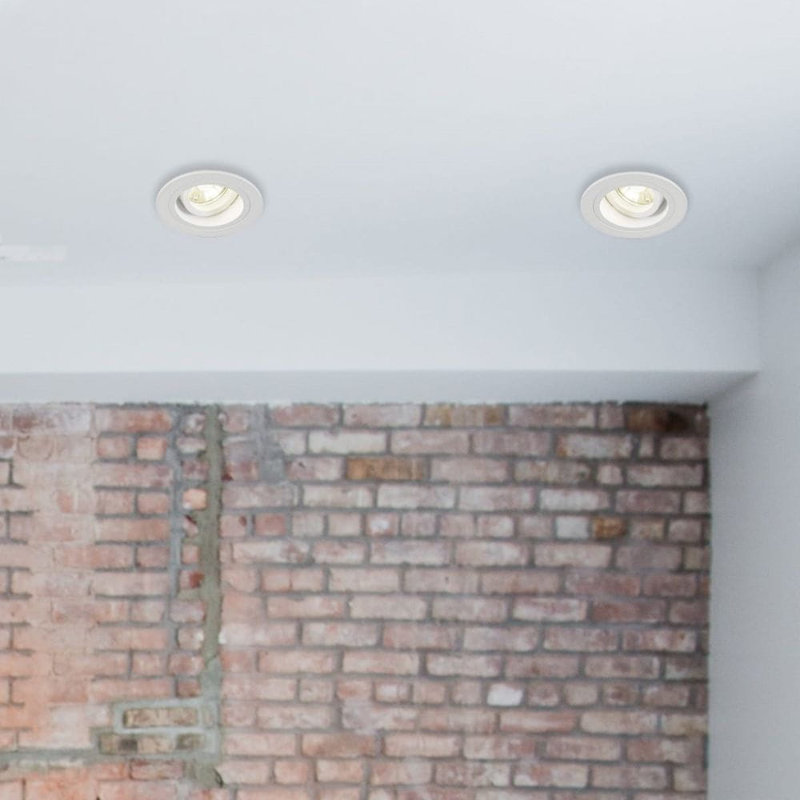 Daviyah Recessed Lighting Kit, White
